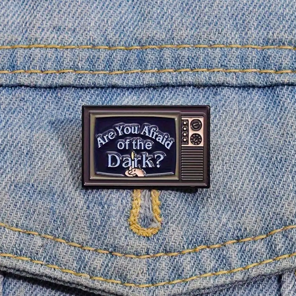90'S NICKELODEON NOSTALGIA "ARE YOU AFRAID OF THE DARK" TV ENAMEL PIN BROOCH NWT - Picture 11 of 12